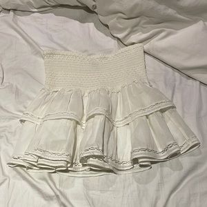 Aritzia (Sunday Best) Mini Ruffle Skirt